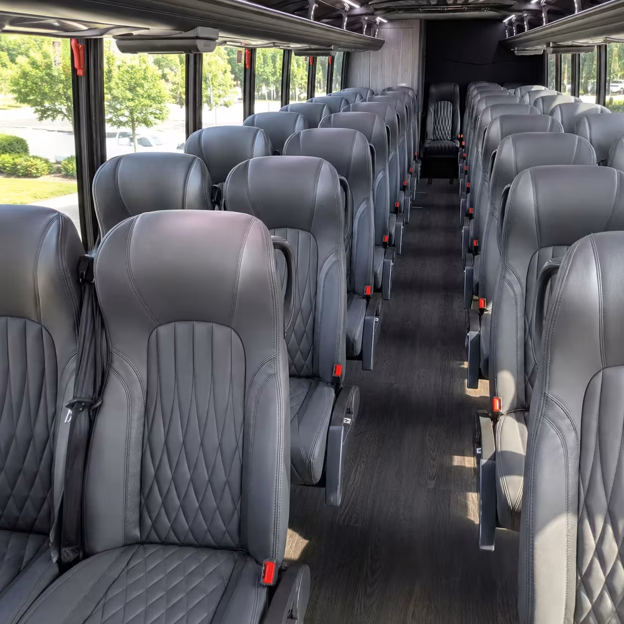 30 passenger minibus inside