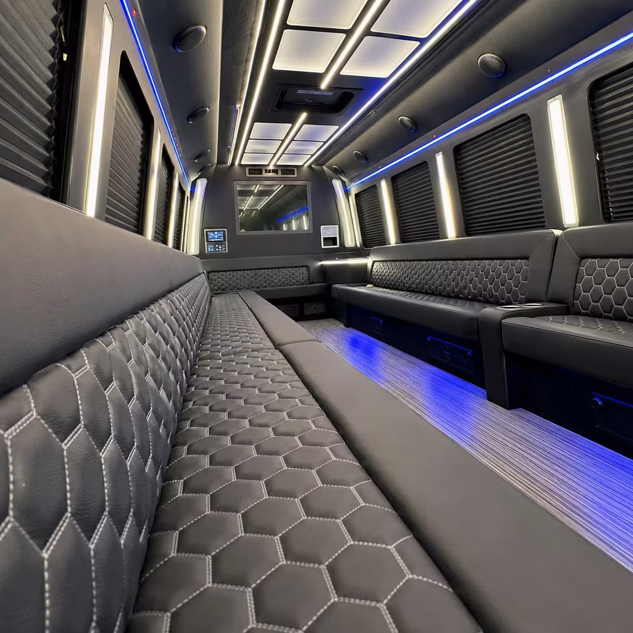 party bus interior