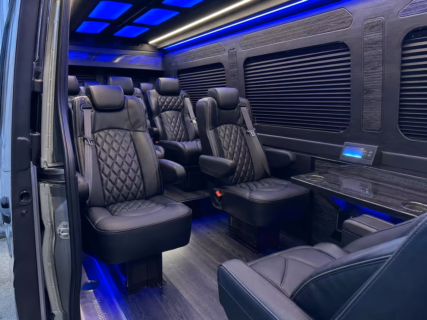 sprinter van transportation for groups and events across danbury